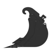 Godet d'excavation-mini-pelle - caterpillar finance france - 450 mm (18 in) - poids 121 kg_2