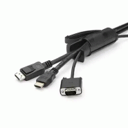 StarTech Gaine spirale range-cble Noir - 1,5 m - Diamètre de_2