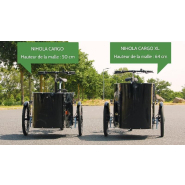 Triporteur électrique Nihola Cargo XL Pro avec moteur pédalier Shimano E6100 et boîte automatique Nexus 5 Di2_2