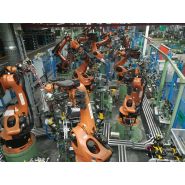 Biw - ligne d'assemblage - ingemat -  analyse et simulation robcad et de sertissage_2