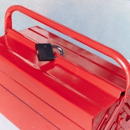 Cadenas à clé en fer - largeur 50 mm - bon niveau de sécurité - double ancrage_2