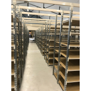 Rayonnage fixe ProfilTUB - Charge jusqu'à 250 kg par niveau - Hauteur jusqu'à 6000 mm - Fabriqué en France_2