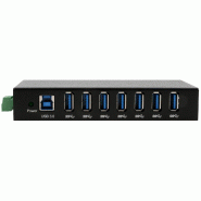 Exsys ex-11237hms hub 7 ports usb 3.2 gen 1 din-rail kit via vl811+ chipset_2
