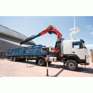 Grue auxiliaire Fassi F385A E-dynamic - 37,55t - Jusqu'à 28,65m avec jib - Rotation 430° ou continue_2
