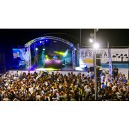 Toit arrondi pour scène événementielle en France