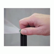 Tuyère escamotable LPS 4P avec buse TVAN08 - Émergence 100 mm - De 25 à 360° - Portée 2,4 m avec vis de réglage_2