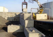 Bloc béton empilable - largeur 0.75m - modulable et facilement transportable_2