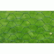Vidaxl grillage acier galvanisé et revêtement en pvc 25x0,75 m vert 140410_2