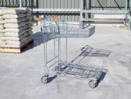 Chariot libre-service avec poignée personnalisable