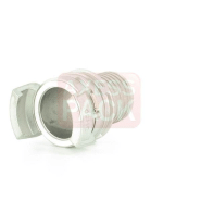 Demi-raccord symétrique avec verrou - DN 50 mm - Embout annelé Ø 55 mm - Inox_2