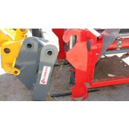 Dérouleuses pailleuses sur pique balles - Galonnier - AutoConnect - balles rondes jusqu'à 1,80 m et 1000 kg_2