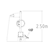 Équipement de fitness extérieur - Station multi-fitness Gym Bico - 8038031-2 - HAGS_2