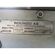 Rouleuse industrielle Roundo 1000 x 6 - croqueuse avec 4 rouleaux diamètre 150 - Ref 3522_2