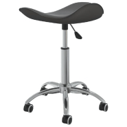Vidaxl tabouret de salon et spa gris similicuir 323688_2