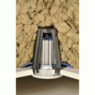 Lot de 3 cloches de protection pour spot à encastrer spotclip ii fixe noir_2