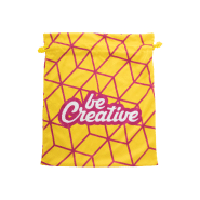 Sac cadeau personnalisé avec cordons en polyester - Impression sublimation quadri - Grand format_2