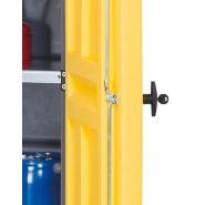 212183W - Armoire de sécurité Polystore en polyéthylène avec 4 étagères inox et bac de rétention_2