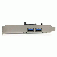 Carte Contrôleur PCI Express (PCIe) vers 2 ports USB 3.0 avec UASP - Alimentation SATA_2