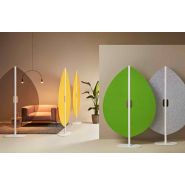 Claustra acoustique FOLIO - Design nature - Panneau en méthacrylate ou PET recyclé - H190 x L121 cm_2
