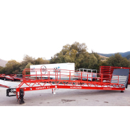 Rampe de chargement mobile hydraulique AZ RAMP STAR OTC - Capacité 8T à 20T - Pente douce 10% et options polyvalentes_2