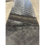 Bande transporteuse à chevron sur-mesure - largeur 1500 mm - jonction à froid pour DOPPSTADT AK565_2