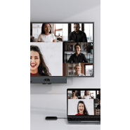 Barre de visioconférence - YEALINK A10 - caméra e-PTZ UHD 4K avec suivi intelligent et 8 microphones intégrés_2