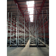 Rayonnage à palettes sur bases mobiles OHRA - stockage compact des marchandises palettisées_2