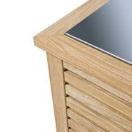 Wellspring litter - Poubelle publique en teck - 23