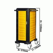 Chariot thermique neutre - 19 x GN 1/1_2