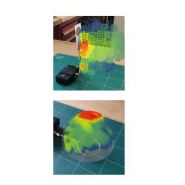 Mesureur de champ électromagnétique em-scanphone - réalité augmentée - 3d et 4d