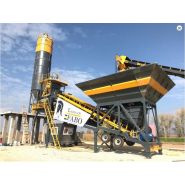 Turbomix-120 centrale à béton mobile - Fabo - 120 m3/h - mélangeur de pan 3 m3_2