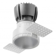 Plafonnier trimless Nok2T LED COB 7W 4000K blanc - Indeluz - IP20 - Diamètre 78 mm_2