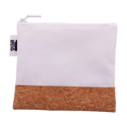 Trousse de maquillage personnalisée - polyester RPET 600D et liège naturel - impression sublimation_2