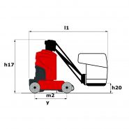 90 v'air nacelle élévatrice articulée - manitou - hauteur de travail 9m_2