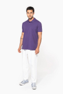 Polo piqué manches courtes homme - Réf : K241 - Kariban - 100% coton peigné, col bord-côte et large choix de tailles et coloris_2