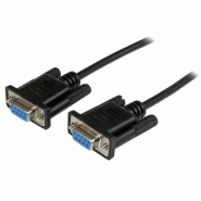StarTech Cble null modem série DB9 RS232 de 2m - Cordon_2