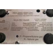 Brûleur à gaz de laboratoire WLD-TEC Flame 100_2