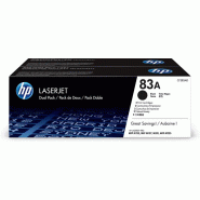 Pack de 2 toners HP LaserJet 83A noir authentiques_2