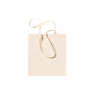 Tote bag en coton - 100% coton naturel 240 g/m² avec longues poignées_2