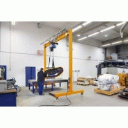 Portique de levage LPK - ABUS Levage - Capacité 250 à 2000 kg, hauteur jusqu'à 5000 mm_2