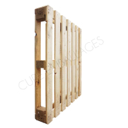 Palette standard mi lourde -  1200 x 1000 - MLD - 5 semelles - 6 / 7 planches - Disponible en recyclée ou neuve_2