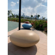 Banc public en béton Confeti - Disponible en différentes couleurs - Ciment Green Seal_2