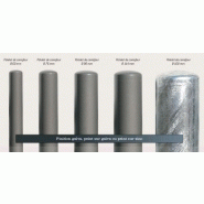 Potelet de carrefour - diamètre 114mm - finition galva, peint sur galva ou zinc - Hauteur 1000mm_2