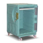 Roll 300 - Chariot isotherme Olivo Cold Logistics - Volume intérieur 298L - Dimensions extérieures 715x810x1140 mm_2