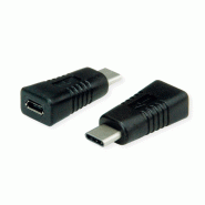 Value adaptateur usb 2.0, type c - microb , m/f, otg_2
