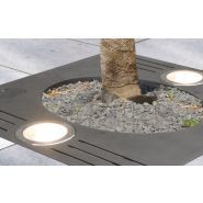 Grille d'arbre ovale couleur noir sablé 100 - Velopa - Scala grilles d'arbre_2