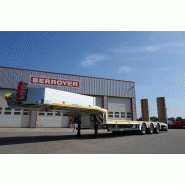 Semi-remorques porte-engins MAXTRAILER MAX 100 - 3 essieux SAF - 50T - véhicule neuf en stock - réf. 9002_2