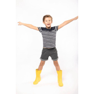 T-shirt marin col rond Bio enfant - Réf: K3035 - 100% coton biologique - Marque: Kariban_2