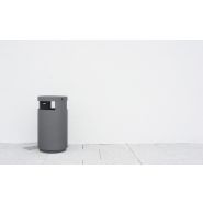 Urbus - Poubelle publique avec cendrier - Larus - Fonte et acier, 32L ou 80L_2