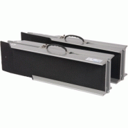 Rampe d'accès pliable en aluminium - Paire - MX-CH-180 - Longueur 180 cm - Charge max 300 kg_2